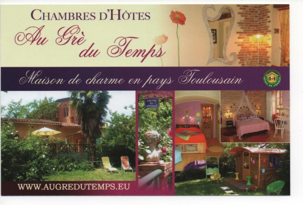 La Chambre D'Hote Au Gre Du Temps Montlaur  ภายนอก รูปภาพ